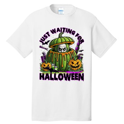 Waiting For Halloween Like Beetle Juice Horror Movie Tall T-Shirt