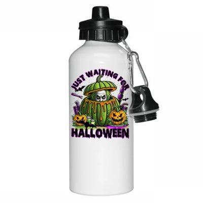 Waiting For Halloween Like Beetle Juice Horror Movie Aluminum Water Bottle