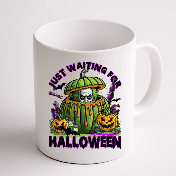 Waiting For Halloween Like Beetle Juice Horror Movie Coffee Mug