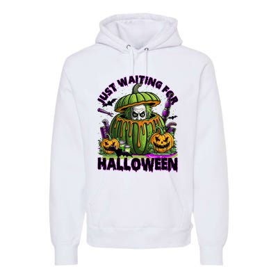 Waiting For Halloween Like Beetle Juice Horror Movie Premium Hoodie