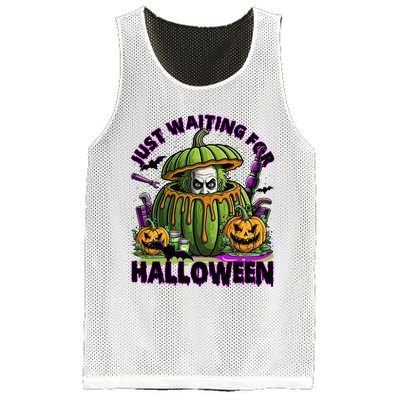 Waiting For Halloween Like Beetle Juice Horror Movie Mesh Reversible Basketball Jersey Tank