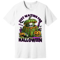 Waiting For Halloween Like Beetle Juice Horror Movie Premium T-Shirt