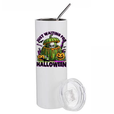 Waiting For Halloween Like Beetle Juice Horror Movie Stainless Steel Tumbler