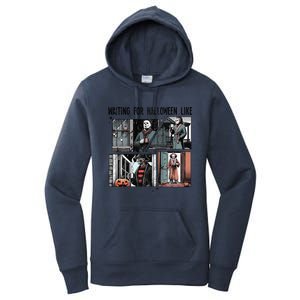 Waiting For Halloween Like Horror Movie Women's Pullover Hoodie