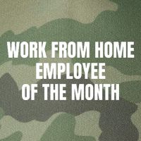 Work From Home Employee Of The Month Legacy Tie Dye Trucker Hat