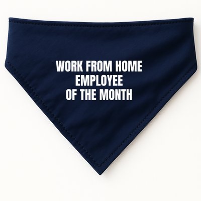 Work From Home Employee Of The Month USA-Made Doggie Bandana