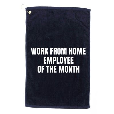 Work From Home Employee Of The Month Golf Towel