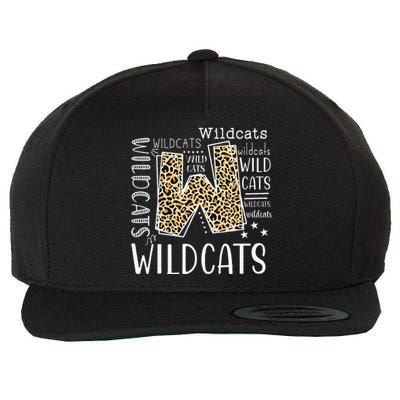 Wildcats Fanatic Hilarious Wildcat Enthusiast Gift Wool Snapback Cap