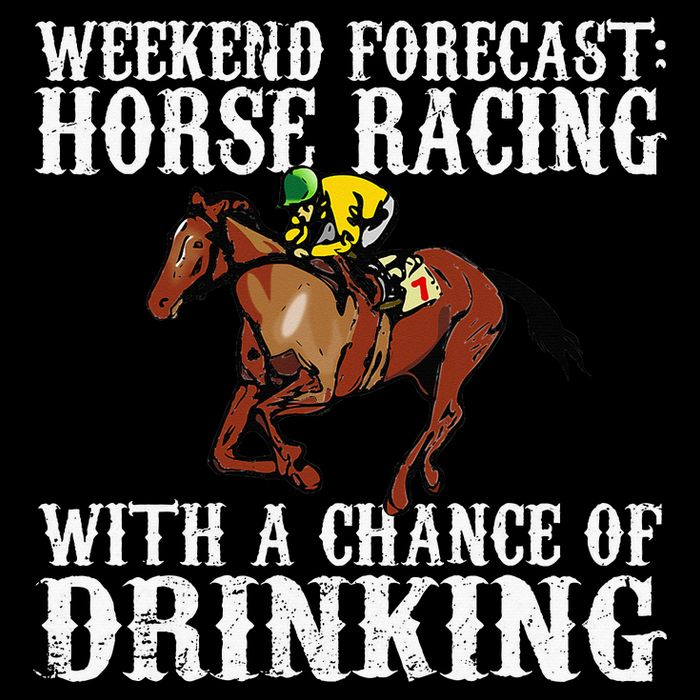 Weekend Forecast Horse Racing Chance Of Drinking Derby Gift City Backpack