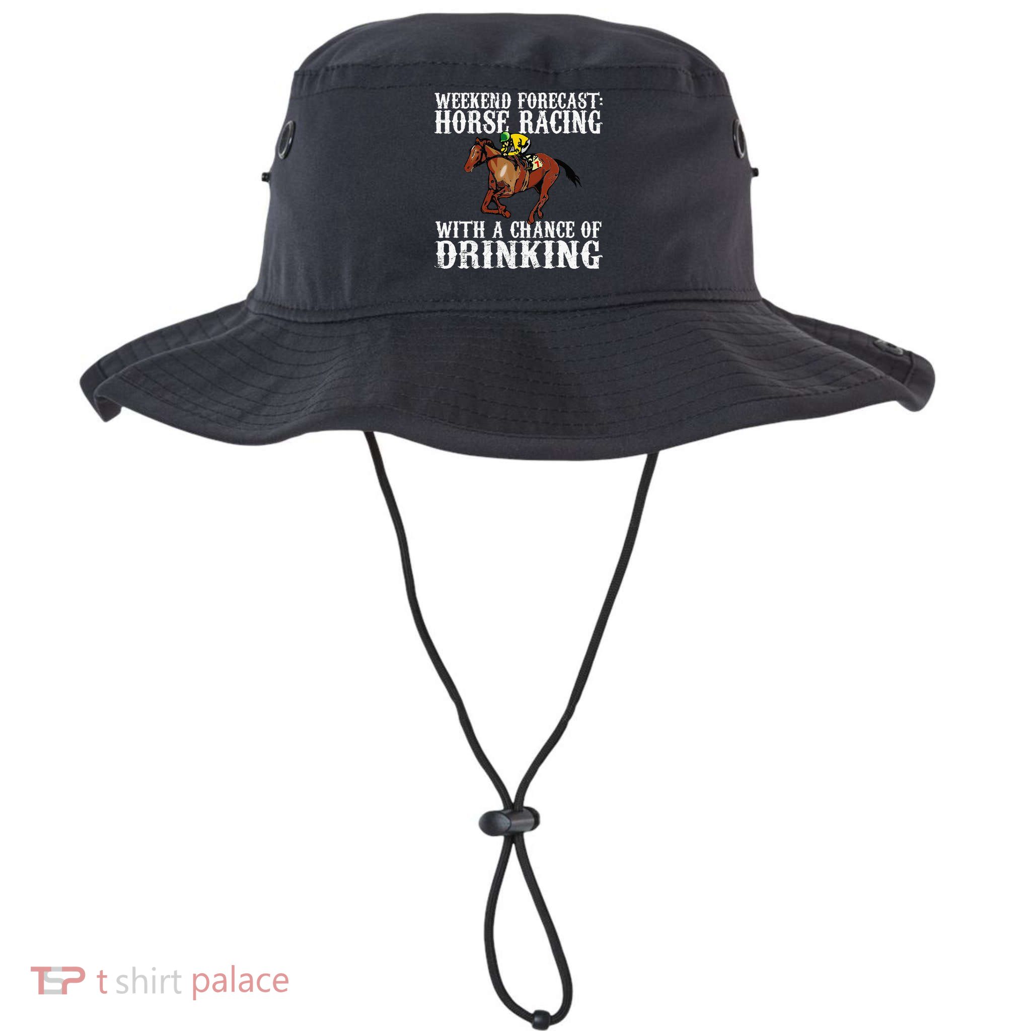 Weekend Forecast Horse Racing Chance Of Drinking Derby Gift Bucket Hat