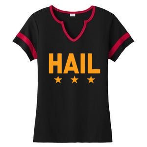 W.A.S.H.I.N.G.T.O.N. Football Hail Ladies Halftime Notch Neck Tee