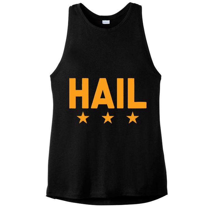 W.A.S.H.I.N.G.T.O.N. Football Hail Ladies PosiCharge Tri-Blend Wicking Tank