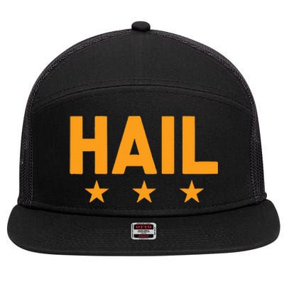 W.A.S.H.I.N.G.T.O.N. Football Hail 7 Panel Mesh Trucker Snapback Hat