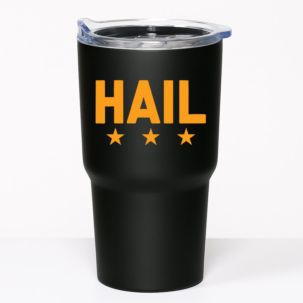 W.A.S.H.I.N.G.T.O.N. Football Hail Tumbler