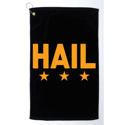 W.A.S.H.I.N.G.T.O.N. Football Hail Golf Towel