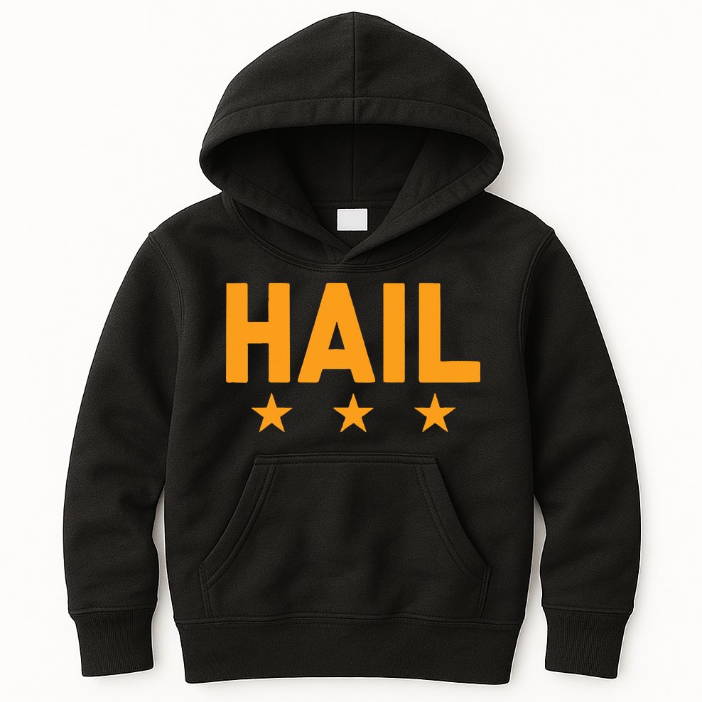 W.A.S.H.I.N.G.T.O.N. Football Hail Kids Hoodie