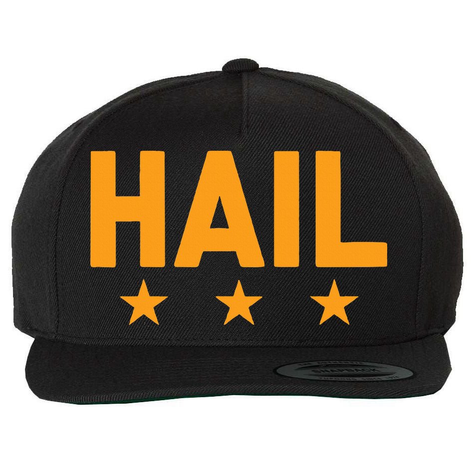 W.A.S.H.I.N.G.T.O.N. Football Hail Wool Snapback Cap