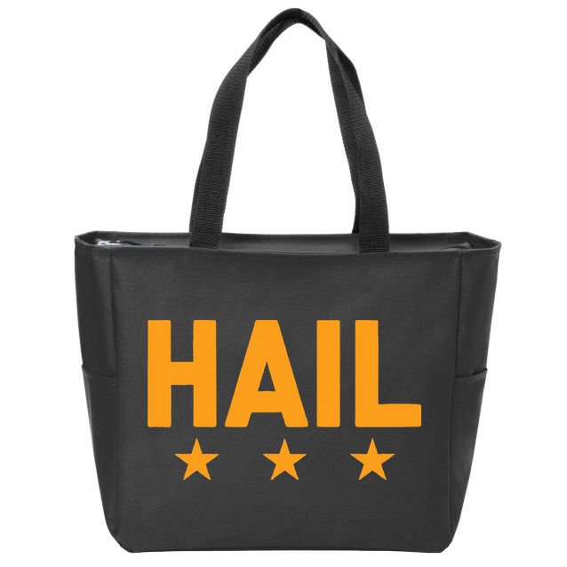 W.A.S.H.I.N.G.T.O.N. Football Hail Zip Tote Bag