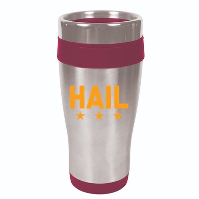 W.A.S.H.I.N.G.T.O.N. Football Hail 16oz Travel Tumbler