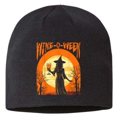 Wineoween Funny Halloween Witch Costume Sustainable Beanie