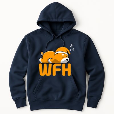 Work From Home Employee Sleepy Funny & Sarcastic Hoodie