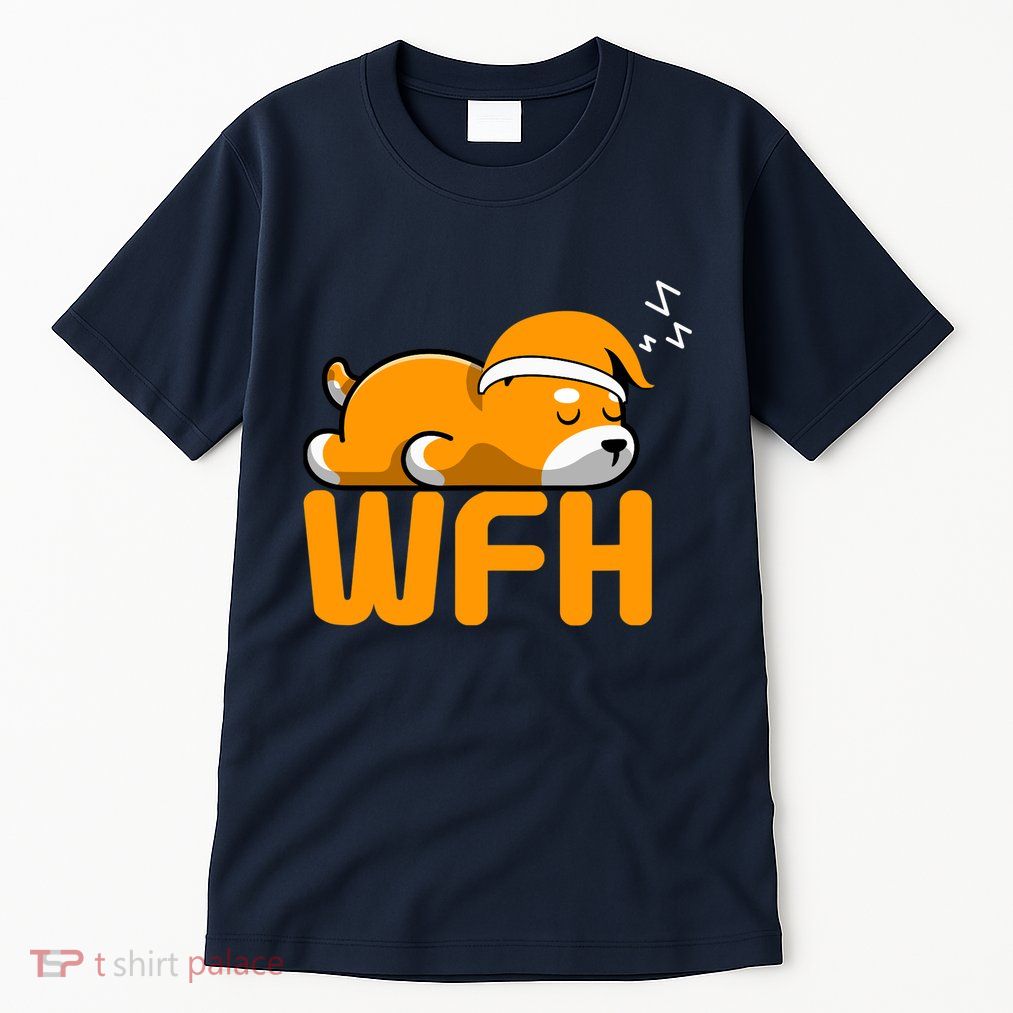 Work From Home Employee Sleepy Funny & Sarcastic Tall T-Shirt