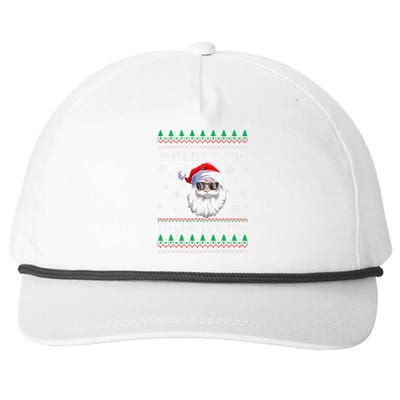 Where's-My Favorite Ho Christmas Season Snapback Five-Panel Rope Hat