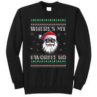 Where's-My Favorite Ho Christmas Season Tall Sweatshirt