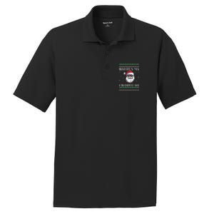 Where's-My Favorite Ho Christmas Season PosiCharge RacerMesh Polo