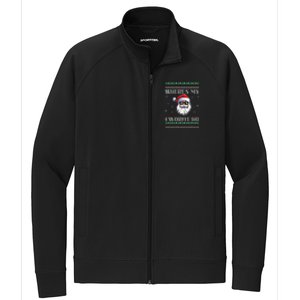 Where's-My Favorite Ho Christmas Season Stretch Full-Zip Cadet Jacket