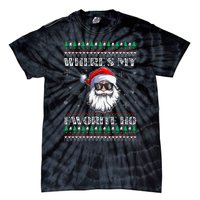 Where's-My Favorite Ho Christmas Season Tie-Dye T-Shirt