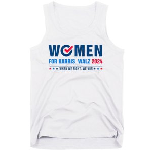 Women For Harris Walz 2024 When We Fight We Win Premium Tank Top