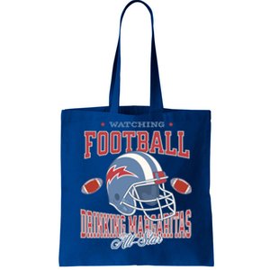 Watching Football Ing Margaritas All Star Gift Tote Bag