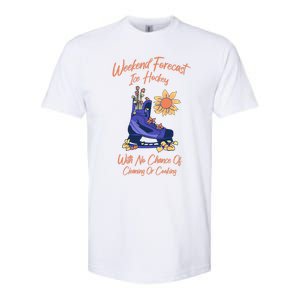 Weekend Forecast Icehockey For Ice Hockey Mom Gift Softstyle CVC T-Shirt