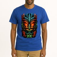 Welcome Fun In The Sun With Our Tropical Tiki Mask Cute Gift Tall T-Shirt