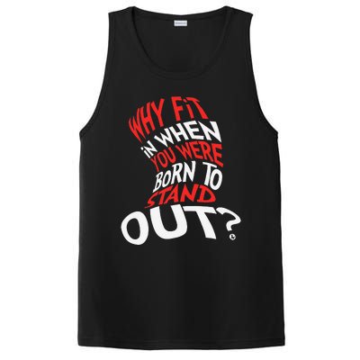 Why Fit In When You Were Born To Stand Out PosiCharge Competitor Tank