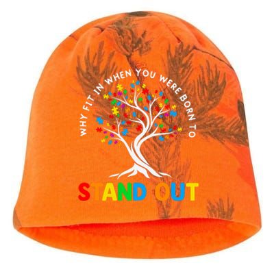 Why Fit In Autism Awareness Kati - Camo Knit Beanie