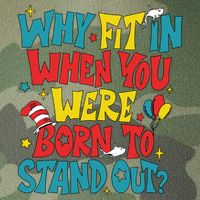 Why Fit In When You Were Born To Stand Out Autism Awareness Legacy Tie Dye Trucker Hat