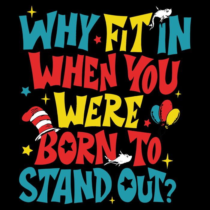 Why Fit In When You Were Born To Stand Out Autism Awareness 7-Panel Snapback Hat