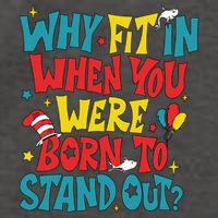 Why Fit In When You Were Born To Stand Out Autism Awareness Vector Backpack