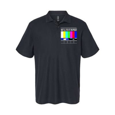 WeLl Fix It In Post Filmmaker Movie Director Filmmaking Softstyle Adult Sport Polo