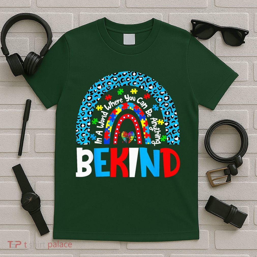 Why Fit In Doctor Teacher Cool Autism Awareness T-Shirt