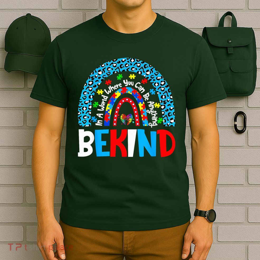 Why Fit In Doctor Teacher Cool Autism Awareness T-Shirt
