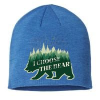 Wild Free I Choose The Bear Forest Soul Sustainable Beanie