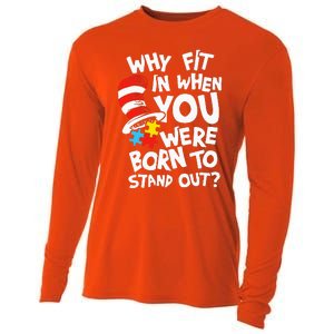 Why Fit In When You Were Born To Stand Out Cooling Performance Long Sleeve Crew