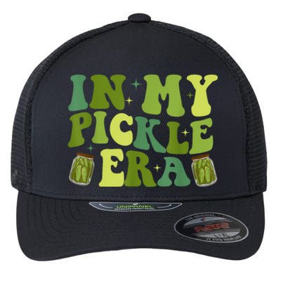 Women Funny In My Pickle Era Retro Girl Gift Flexfit Unipanel Trucker Cap