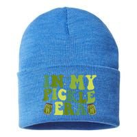 Women Funny In My Pickle Era Retro Girl Gift Sustainable Knit Beanie