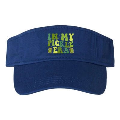 Women Funny In My Pickle Era Retro Girl Gift Valucap Bio-Washed Visor