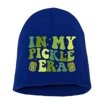 Women Funny In My Pickle Era Retro Girl Gift Short Acrylic Beanie