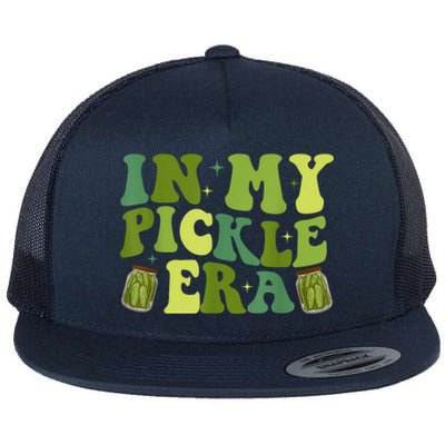 Women Funny In My Pickle Era Retro Girl Gift Flat Bill Trucker Hat